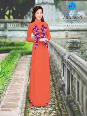 Vải áo dài Hoa in 3D AD N1359 21