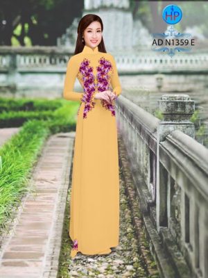 Vải áo dài Hoa in 3D AD N1359 23