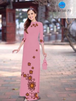Vải áo dài Hoa in 3D AD N1349 17