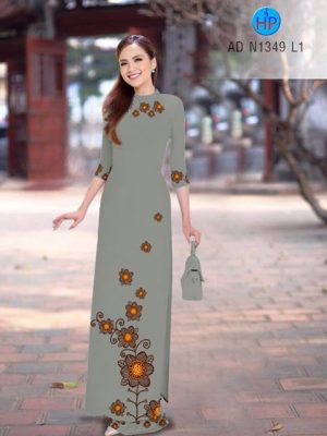 Vải áo dài Hoa in 3D AD N1349 18