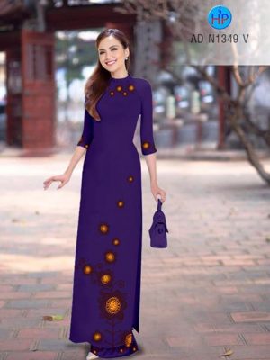 Vải áo dài Hoa in 3D AD N1349 20