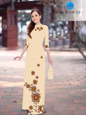 Vải áo dài Hoa in 3D AD N1349 24