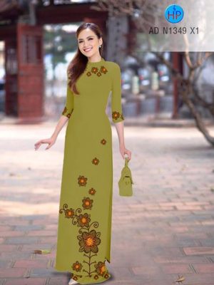 Vải áo dài Hoa in 3D AD N1349 25
