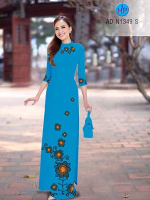 Vải áo dài Hoa in 3D AD N1349 23