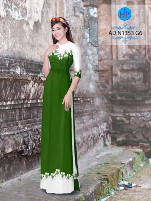 Vải áo dài Hoa in 3D AD N1353 17