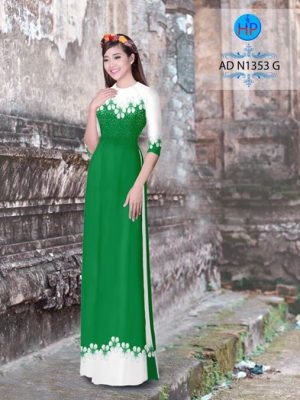 Vải áo dài Hoa in 3D AD N1353 21