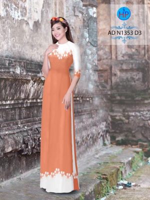 Vải áo dài Hoa in 3D AD N1353 20