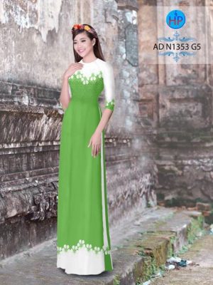 Vải áo dài Hoa in 3D AD N1353 23