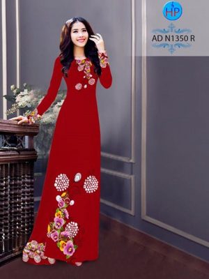 Vải áo dài Hoa Lan Hồ Điệp AD N1350 16