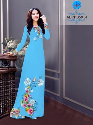 Vải áo dài Hoa Lan Hồ Điệp AD N1350 24