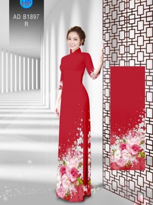 Vải áo dài Hoa in 3D AD B1897 20