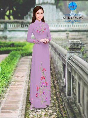 Vải áo dài Hoa in 3D AD N1375 16