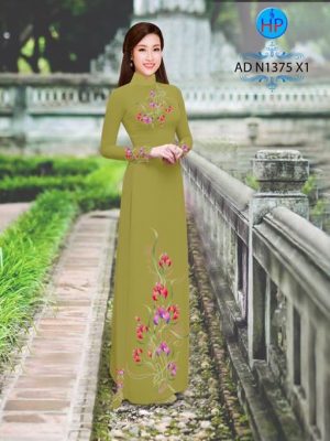 Vải áo dài Hoa in 3D AD N1375 19