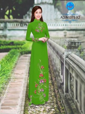 Vải áo dài Hoa in 3D AD N1375 21