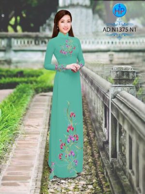 Vải áo dài Hoa in 3D AD N1375 23