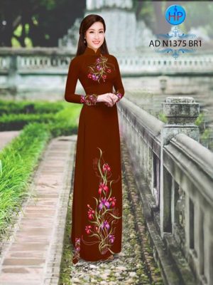 Vải áo dài Hoa in 3D AD N1375 24