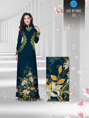 Vải áo dài Hoa in 3D AD B1892 23