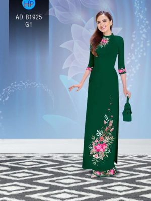 Vải áo dài Hoa in 3D AD B1925 15