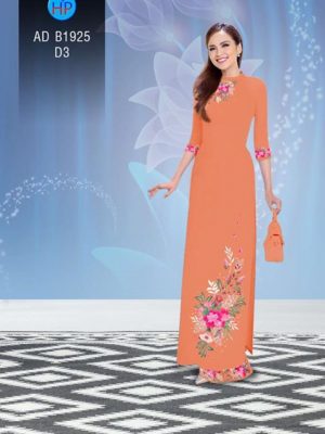 Vải áo dài Hoa in 3D AD B1925 17
