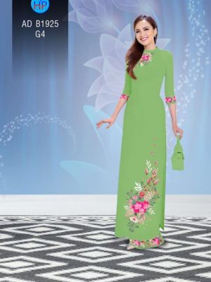 Vải áo dài Hoa in 3D AD B1925 14