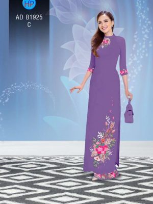 Vải áo dài Hoa in 3D AD B1925 18