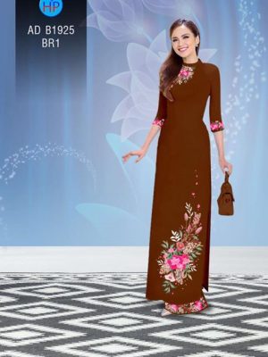 Vải áo dài Hoa in 3D AD B1925 19
