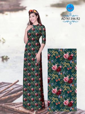 Vải áo dài Hoa nguyên áo AD N1396 20