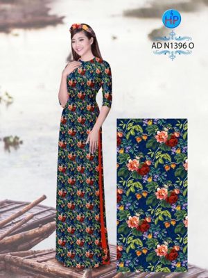 Vải áo dài Hoa nguyên áo AD N1396 22