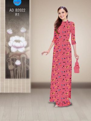 1509668813 340 vai ao dai hoa van hinh hoc nho nguyen ao ad