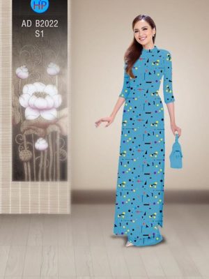 1509668814 594 vai ao dai hoa van hinh hoc nho nguyen ao ad