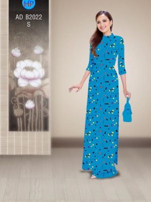 1509668814 952 vai ao dai hoa van hinh hoc nho nguyen ao ad