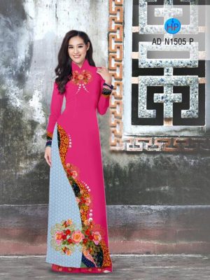 Vải áo dài Hoa hồng AD N1505 22