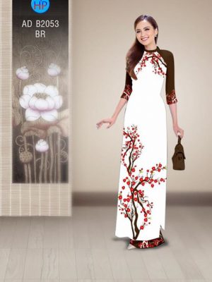 1510185718 451 vai ao dai hoa dao do chao ngay moi ad