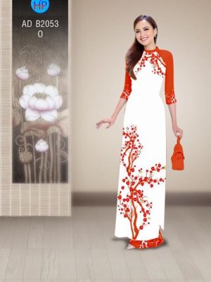 1510185722 91 vai ao dai hoa dao do chao ngay moi ad