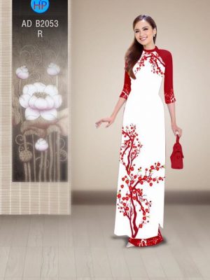 1510185723 700 vai ao dai hoa dao do chao ngay moi ad