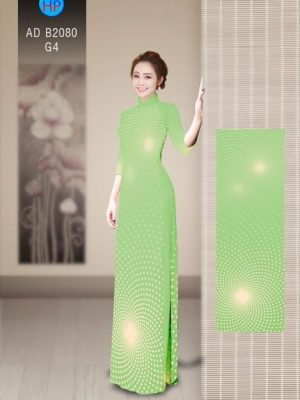 Vải áo dài Hoa bi 3D AD B2080 18