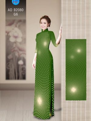 Vải áo dài Hoa bi 3D AD B2080 19