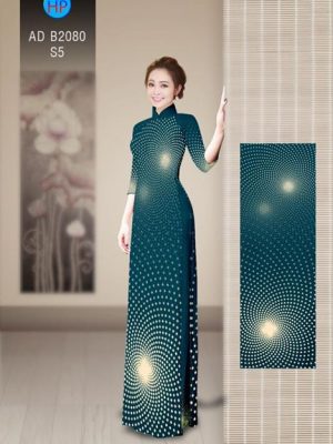 Vải áo dài Hoa bi 3D AD B2080 23
