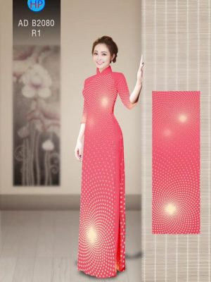 Vải áo dài Hoa bi 3D AD B2080 25