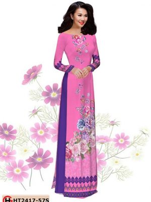 1511256645 520 vai ao dai hoa ket hop hoa tiet tho cam ad