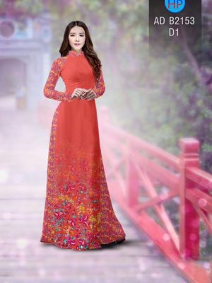 Vải áo dài Hoa in 3D AD B2153 17