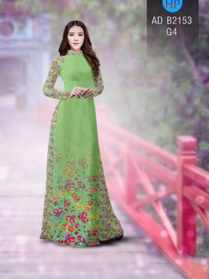 Vải áo dài Hoa in 3D AD B2153 20