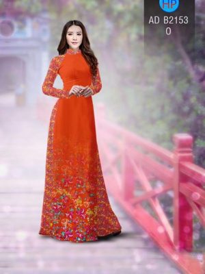 Vải áo dài Hoa in 3D AD B2153 21