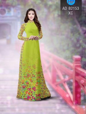 Vải áo dài Hoa in 3D AD B2153 25