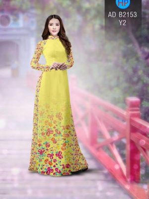Vải áo dài Hoa in 3D AD B2153 24