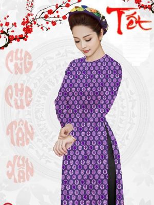 Vải áo dài BST "Hoa Đều" AD TL2514 22