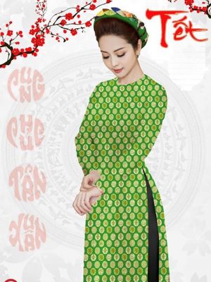 Vải áo dài BST "Hoa Đều" AD TL2514 25