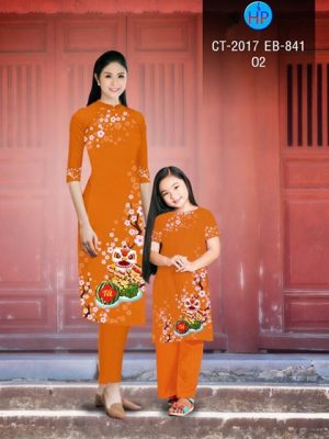 1513239765 1 vai ao dai vai cach tan me va be du xuan ad