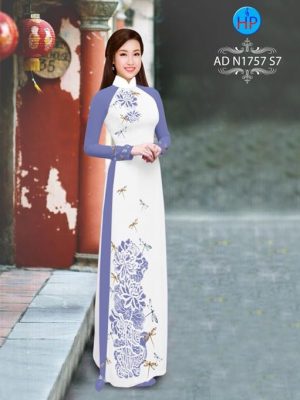 Vải áo dài Hoa Sen AD N1757 16