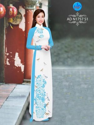 Vải áo dài Hoa Sen AD N1757 20